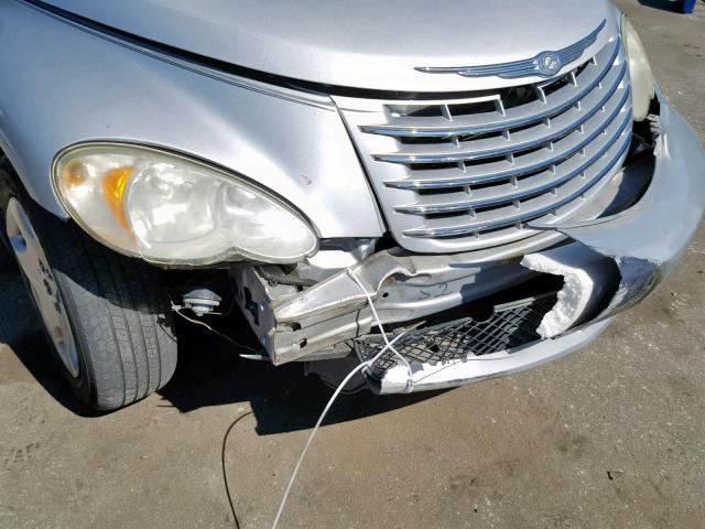 3A8FY48B98T179582 - 2008 CHRYSLER PT CRUISER SILVER photo 9