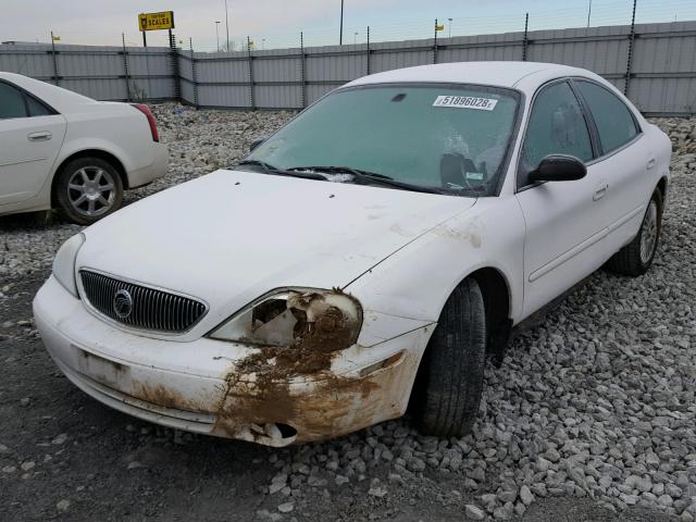 1MEFM50U94A623131 - 2004 MERCURY SABLE GS WHITE photo 2