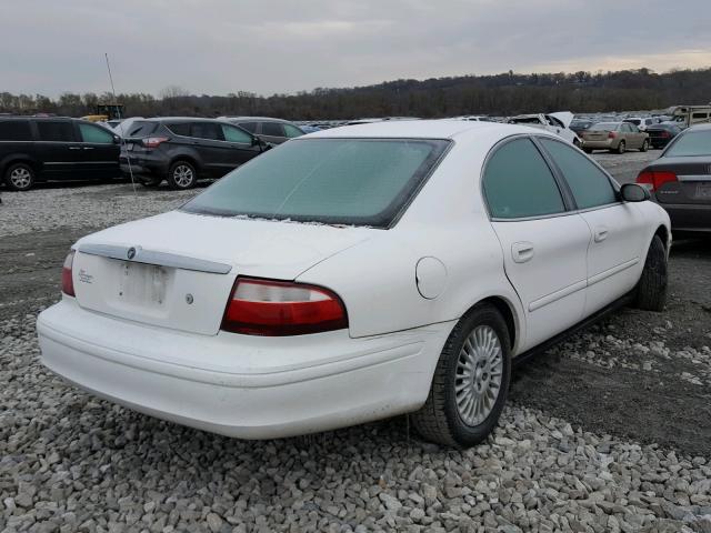 1MEFM50U94A623131 - 2004 MERCURY SABLE GS WHITE photo 4