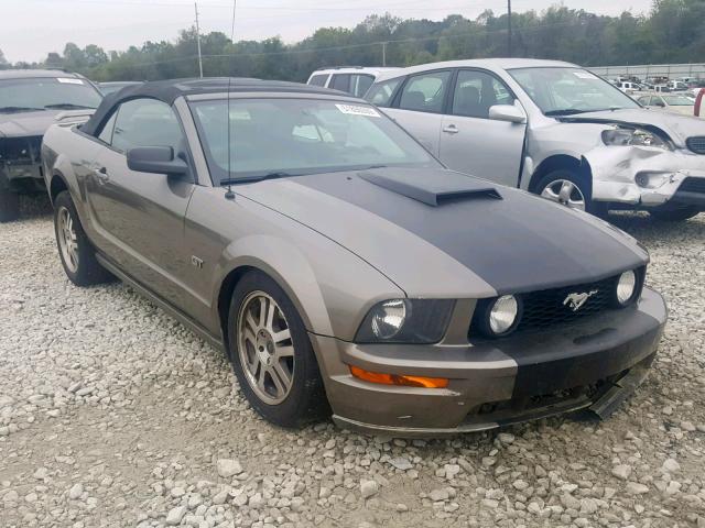 1ZVHT85H355256647 - 2005 FORD MUSTANG GT GRAY photo 1