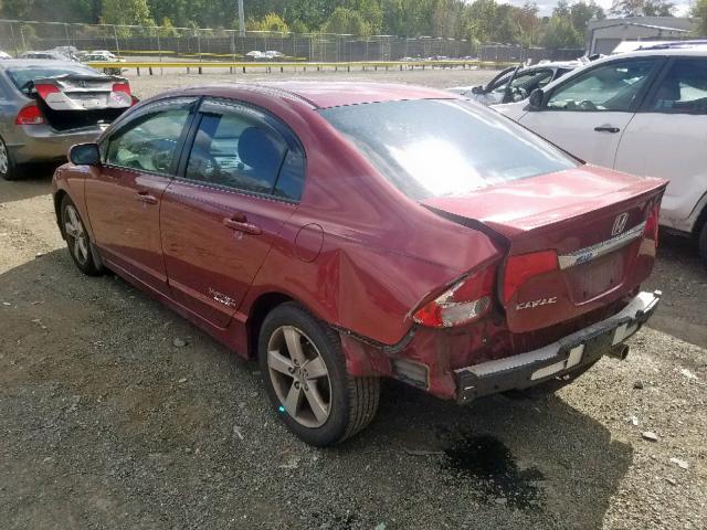 2HGFA1F60AH562441 - 2010 HONDA CIVIC LX-S Qırmızı foto 3