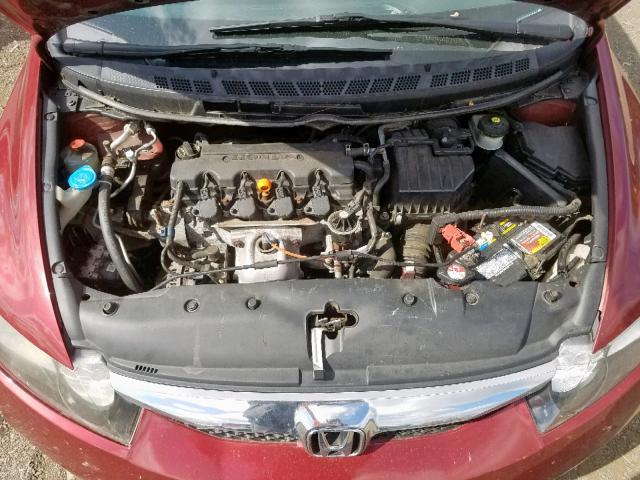 2HGFA1F60AH562441 - 2010 HONDA CIVIC LX-S Qırmızı foto 7