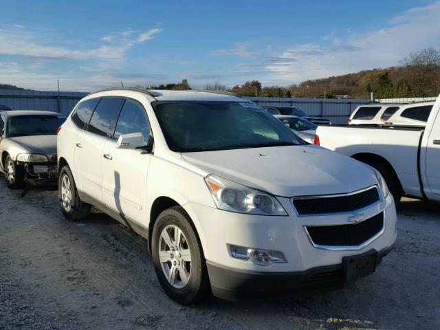 1GNKVGED0BJ134347 - 2011 CHEVROLET TRAVERSE WHITE photo 1