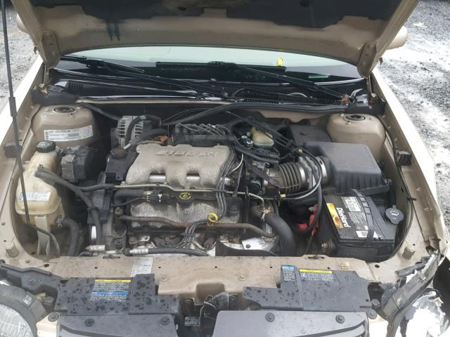 1G1NE52JX2M500570 - 2002 CHEVROLET MALIBU LS 金色 照片 7