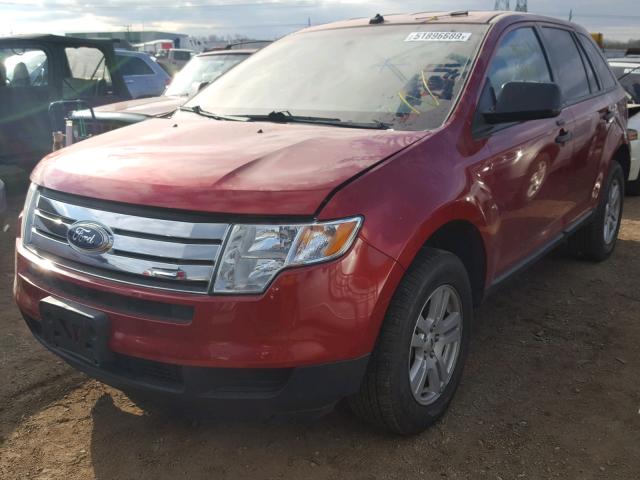 2FMDK3GC8ABB68204 - 2010 FORD EDGE SE RED photo 2