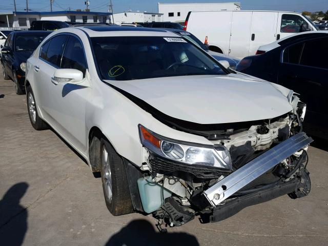 19UUA8F55AA014893 - 2010 ACURA TL WHITE photo 1