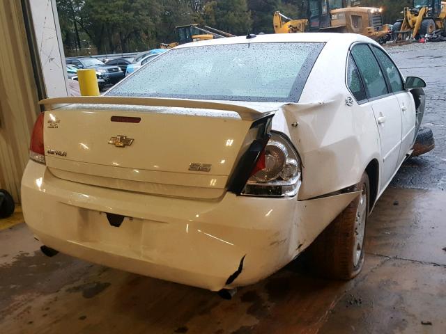2G1WD58C969361275 - 2006 CHEVROLET IMPALA SUP Ақ фото 4
