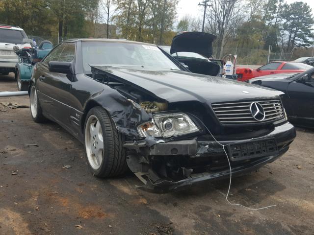 WDBFA76F3WF164827 - 1998 MERCEDES-BENZ SL 600 BLACK photo 1