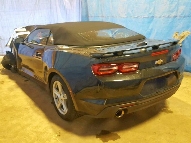 1G1FB3DSXL0105224 - 2020 CHEVROLET CAMARO LS BLACK photo 3