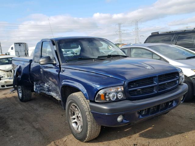 1D7HL32X83S355017 - 2003 DODGE DAKOTA SPO BLUE photo 1