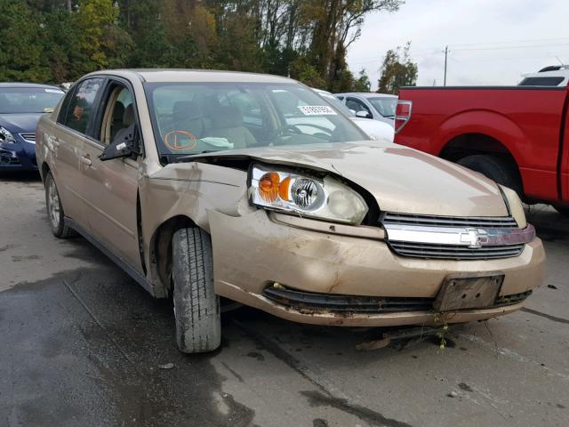 1G1ZT54845F109716 - 2005 CHEVROLET MALIBU LS 金色 照片 1