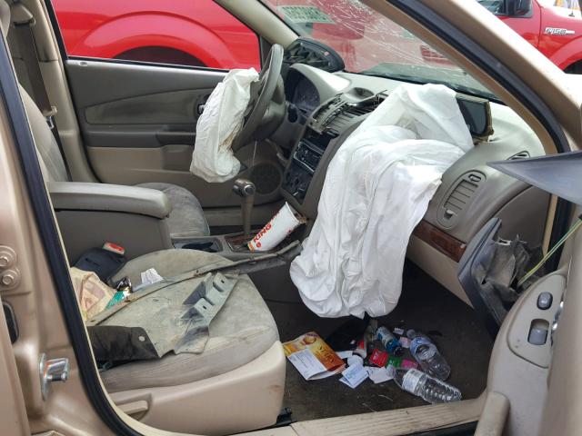 1G1ZT54845F109716 - 2005 CHEVROLET MALIBU LS 金色 照片 5