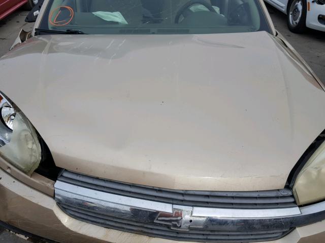 1G1ZT54845F109716 - 2005 CHEVROLET MALIBU LS 金色 照片 7
