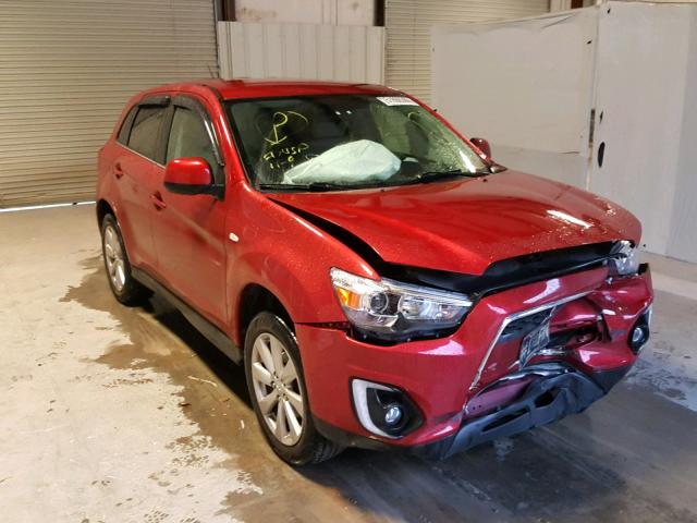 4A4AR4AU4FE050259 - 2015 MITSUBISHI OUTLANDER RED photo 1