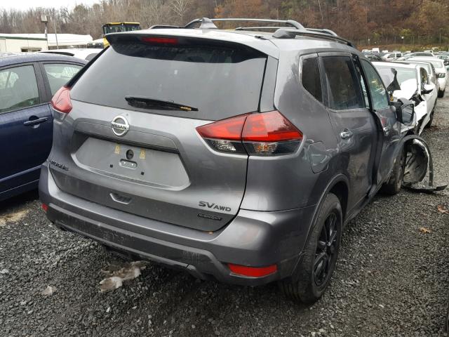 5N1AT2MV9JC820604 - 2018 NISSAN ROGUE SV GRAY photo 4