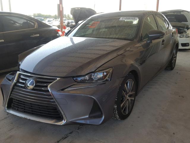 JTHBA1D20J5081124 - 2018 LEXUS IS 200T GRAY photo 2