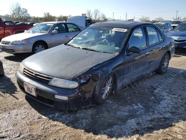 1N4BU31D8TC136286 - 1996 NISSAN ALTIMA XE BLACK photo 2