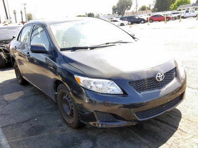 1NXBU40E79Z074369 - 2009 TOYOTA COROLLA BA BLACK photo 1