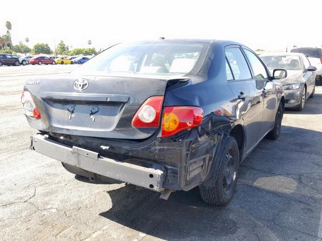 1NXBU40E79Z074369 - 2009 TOYOTA COROLLA BA BLACK photo 4