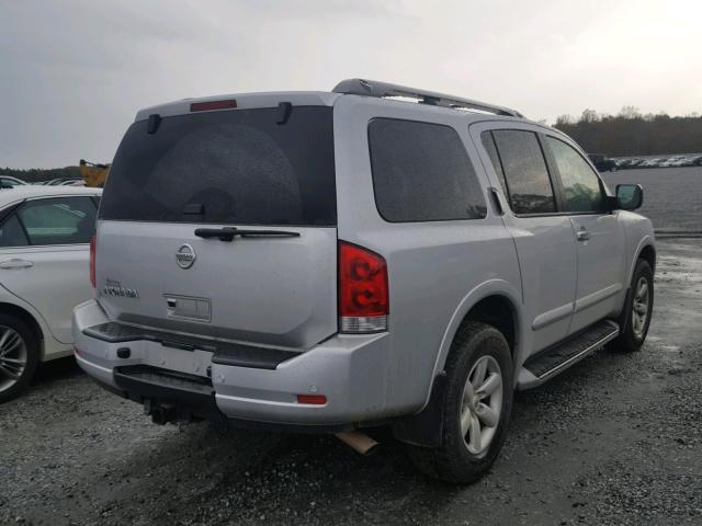 5N1AA0NC5EN608283 - 2014 NISSAN ARMADA SV SILVER photo 4