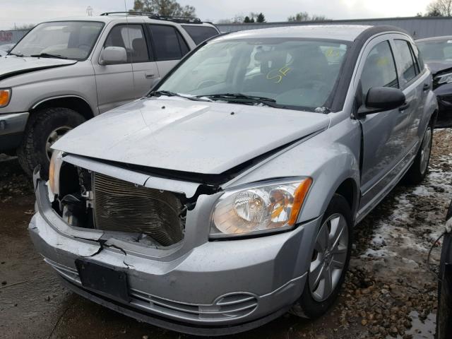 1B3HB48B77D575890 - 2007 DODGE CALIBER SX SILVER photo 2