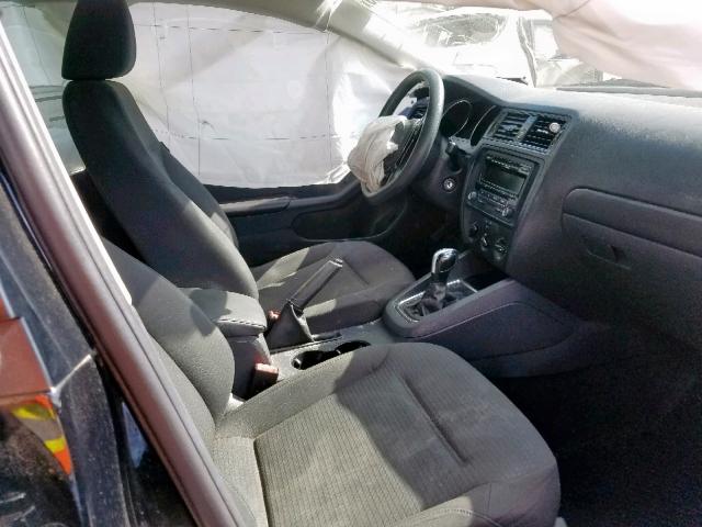 3VW2K7AJ7FM283678 - 2015 VOLKSWAGEN JETTA BASE 黑色 照片 5