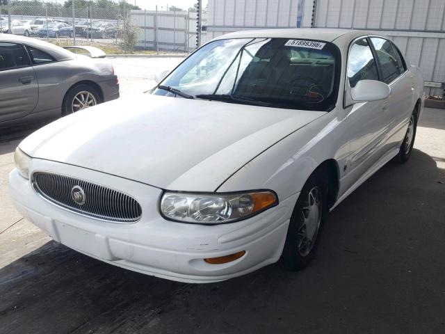 1G4HP54K344117170 - 2004 BUICK LESABRE CU WHITE photo 2