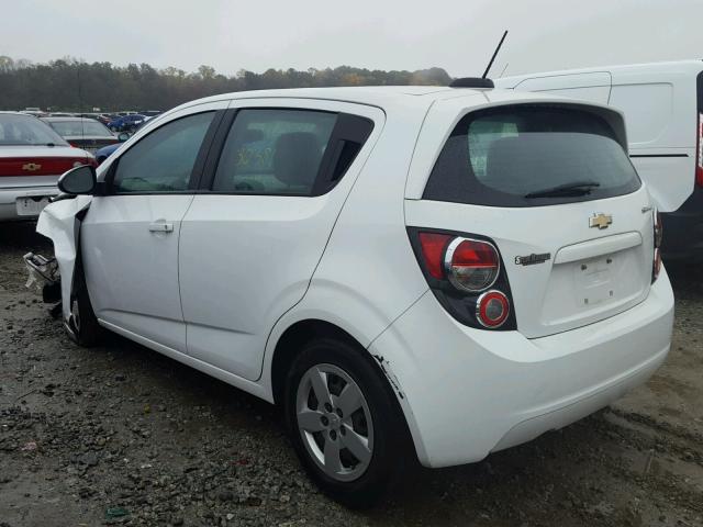 1G1JA6SH2F4165615 - 2015 CHEVROLET SONIC LS 白色 照片 3