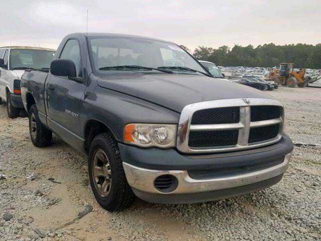 1D7HA16KX4J193973 - 2004 DODGE RAM 1500 S GRAY photo 1