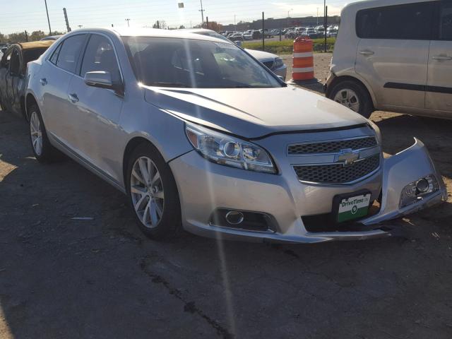 1G11H5SA5DF303951 - 2013 CHEVROLET MALIBU LTZ SILVER photo 1