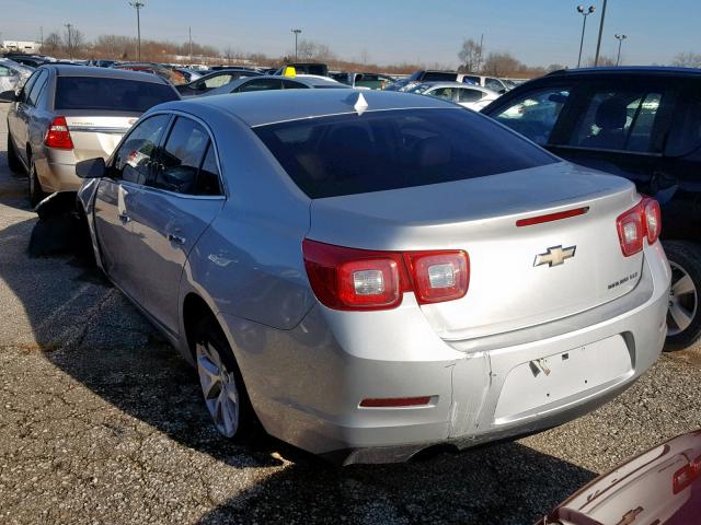 1G11H5SA5DF303951 - 2013 CHEVROLET MALIBU LTZ SILVER photo 3