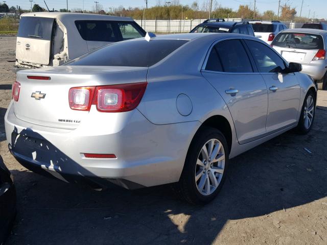 1G11H5SA5DF303951 - 2013 CHEVROLET MALIBU LTZ SILVER photo 4