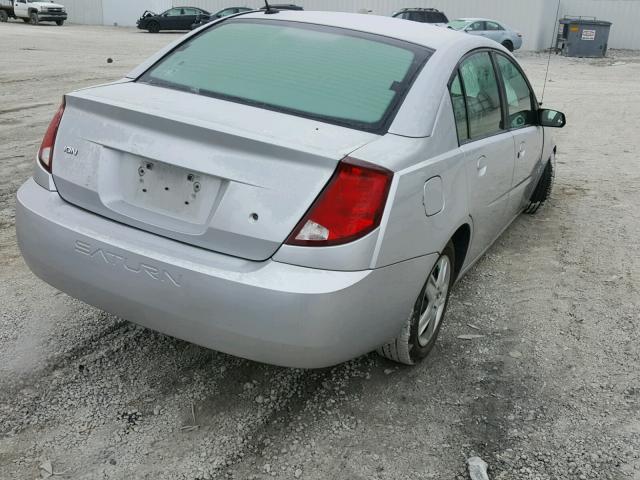 1G8AJ55F47Z109329 - 2007 SATURN ION LEVEL SILVER photo 4