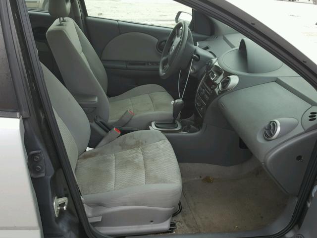 1G8AJ55F47Z109329 - 2007 SATURN ION LEVEL SILVER photo 5