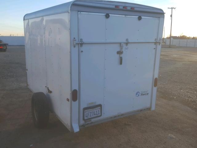 1W4200D1354055868 - 2005 WELLS CARGO TRAILER WHITE photo 3