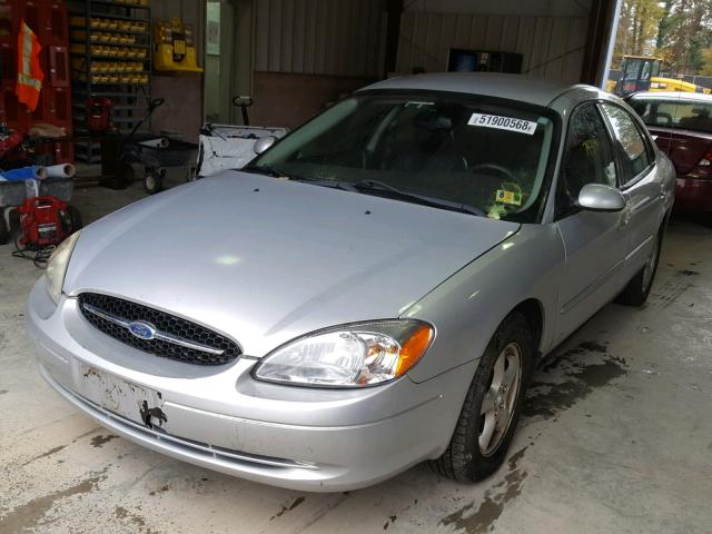 1FAHP55U03G195722 - 2003 FORD TAURUS SES GRAY photo 2