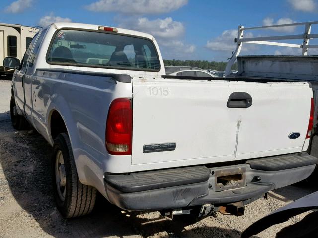 1FTSX20596EA12297 - 2006 FORD F250 SUPER WHITE photo 3