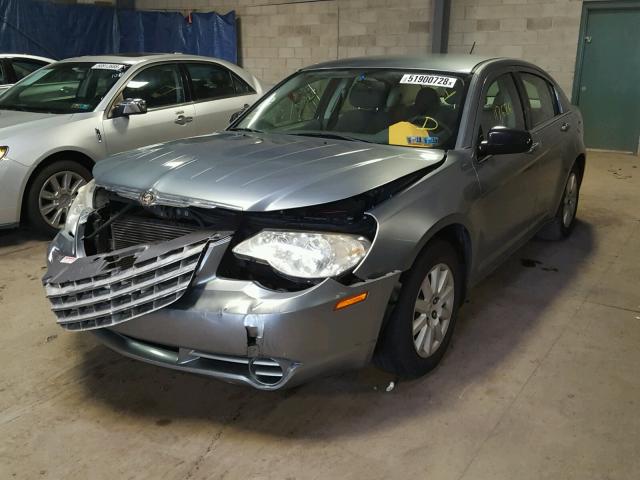 1C3LC46J38N244417 - 2008 CHRYSLER SEBRING LX GRAY photo 2