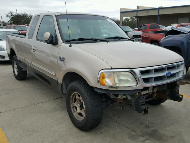1FTDX1768VND11859 - 1997 FORD F150 BLACK photo 1
