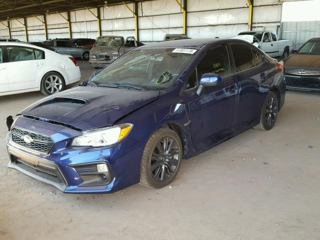 JF1VA1A69J9820656 - 2018 SUBARU WRX BLUE photo 2