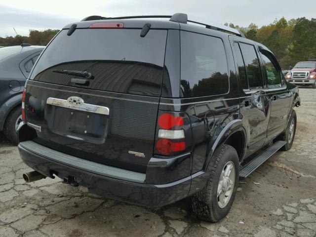 1FMEU75837UA71046 - 2007 FORD EXPLORER L BLACK photo 4