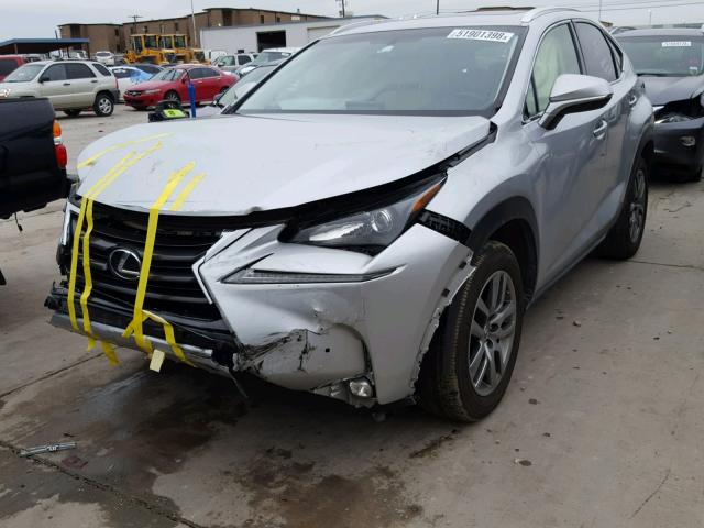 JTJYARBZ6G2040689 - 2016 LEXUS NX 200T SILVER photo 1