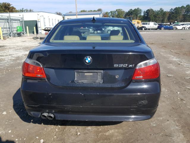 WBANF735X7CU23565 - 2007 BMW 530 XI BLACK photo 9