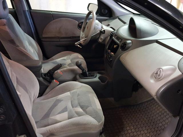 1G8AK52F23Z178984 - 2003 SATURN ION LEVEL BLACK photo 5