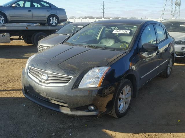 3N1AB6AP5BL654031 - 2011 NISSAN SENTRA 2.0 BLACK photo 2