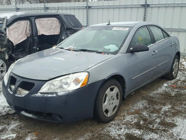 1G2ZF57B784280700 - 2008 PONTIAC G6 VALUE L GRAY photo 2