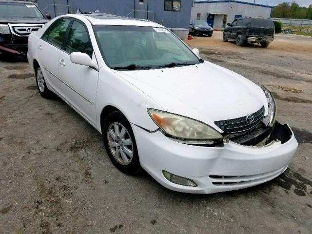 4T1BE32K03U148281 - 2003 TOYOTA CAMRY LE WHITE photo 1