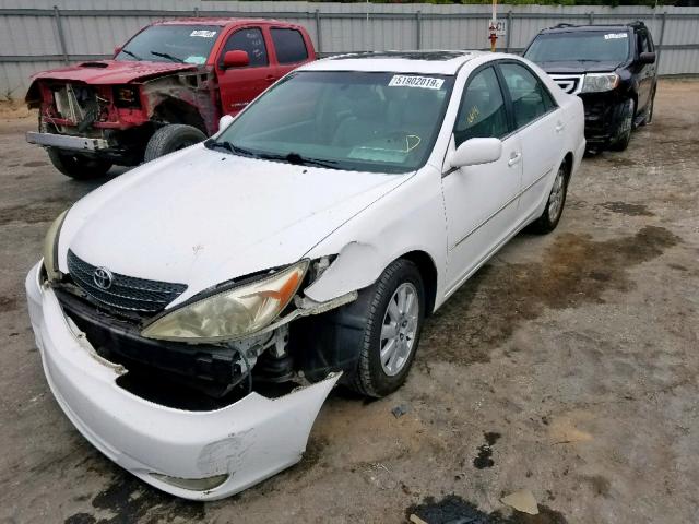 4T1BE32K03U148281 - 2003 TOYOTA CAMRY LE WHITE photo 2