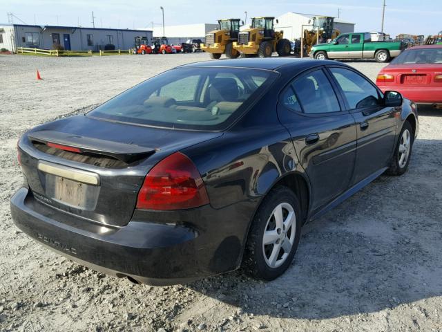 2G2WP552561258304 - 2006 PONTIAC GRAND PRIX BLACK photo 4