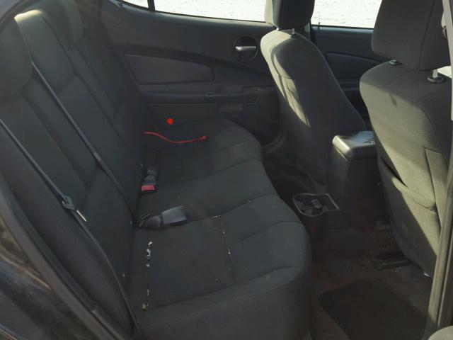 2G2WP552561258304 - 2006 PONTIAC GRAND PRIX BLACK photo 6